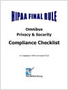 HIPAA Final-Rule Compliance Checklist